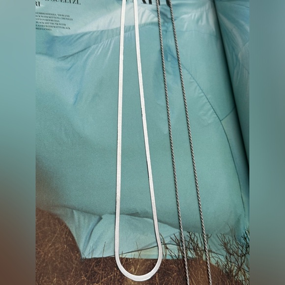 22K Yellow Italian Gold Plated Yellow Gold over 925 Sterling Silver Necklaces - Picture 8 of 9